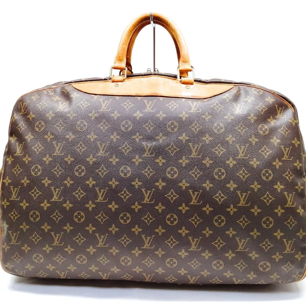 Louis Vuitton LV Travel Bag Alize1Poches Brown Monogram